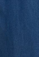 Kruvaze Denim Etek ve Hırka Kombini