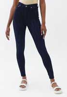 Women Navy Ultra High Rise Skinny Pants