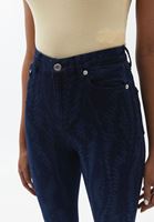 Women Navy Ultra High Rise Skinny Pants