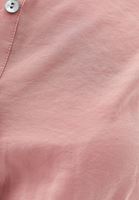 Bayan Pembe Beli Bağlamalı Crop Gömlek 