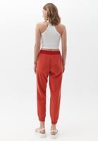 Bayan Turuncu Yumuşak Dokulu Jogger Pantolon ( TENCEL™ )