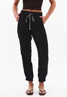 Bayan Siyah Yumuşak Dokulu Jogger Pantolon ( TENCEL™ )