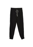 Bayan Siyah Yumuşak Dokulu Jogger Pantolon ( TENCEL™ )