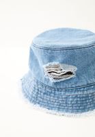 Bayan Mavi Bucket Şapka