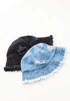 Bayan Mavi Bucket Şapka