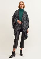 Bayan Gri Kareli Panço