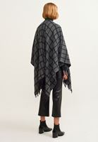 Bayan Gri Kareli Panço