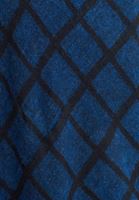 Bayan Lacivert Kareli Panço