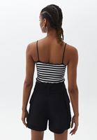 Flare Paça Pantolon ve Crop Kombini