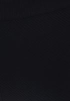 Bayan Siyah Jakarlı Dikişsiz Biker Tayt