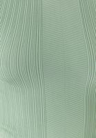 Bayan Yeşil Dikişsiz Halter Yaka Tank Top