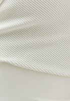 Bayan Krem Kruvaze Dikişsiz Crop Atlet