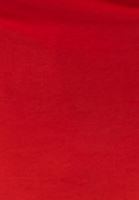 Bayan Kırmızı Esnek Dokulu Kare Yaka Atlet