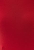 Bayan Kırmızı Esnek Dokulu Kare Yaka Atlet