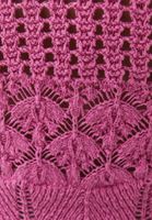 Bayan Pembe Bel Detaylı Ajurlu Triko Atlet