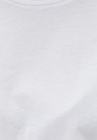 Bayan Beyaz Pamuklu Oversize Tişört