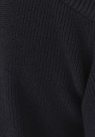 Bayan Siyah Cut-Out Detaylı Triko Elbise