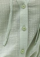 Bayan Yeşil Balon Kollu Gömlek