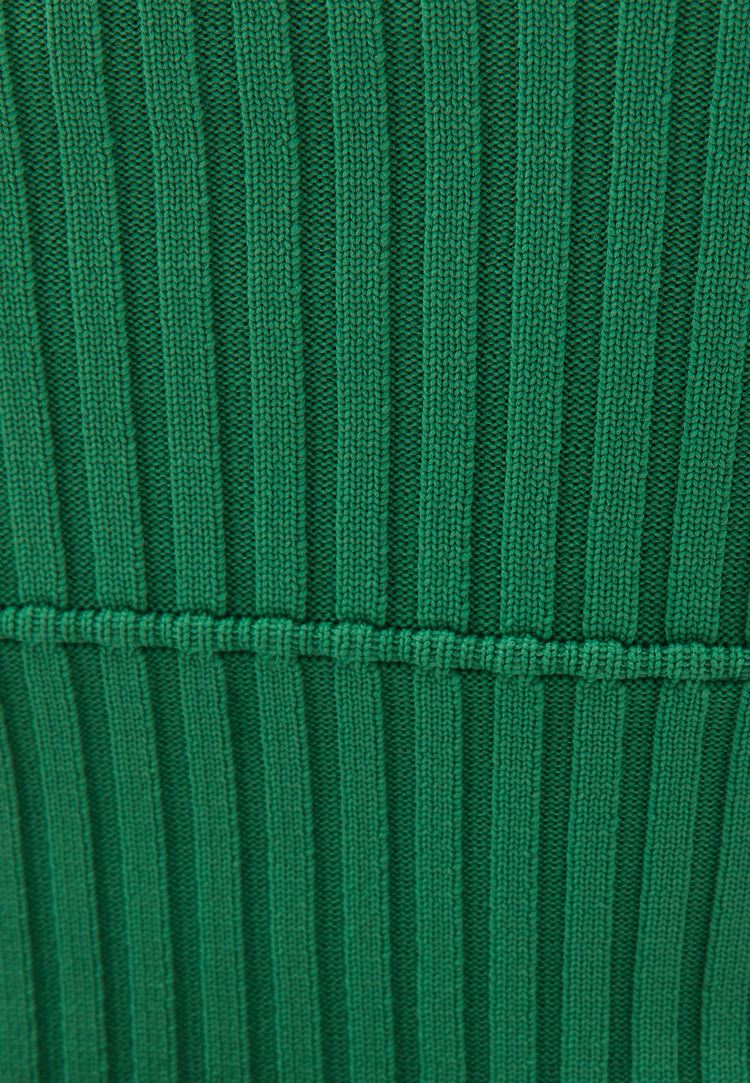 Yeşil Triko Crop Atlet