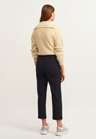 Bayan Siyah Yüksek Bel Havuç Pantolon