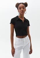 Düğmeli Hırka ve Wide-Leg Pantolon Kombini
