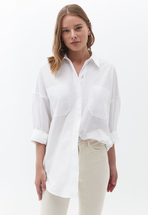 Balıkçı Yaka Kazak ve Wiide-Leg Pantolon Kombini