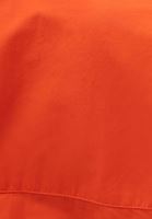 Bayan Turuncu Loose-Fit Poplin Gömlek