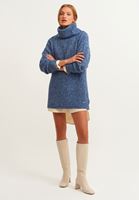 Bayan Bej Pamuklu Gömlek Elbise