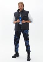 Bayan Siyah Cep Detaylı Yelek