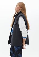 Bayan Siyah Cep Detaylı Yelek