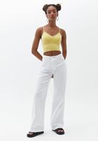 Bayan Sarı İnce Askılı Destekli Bralet