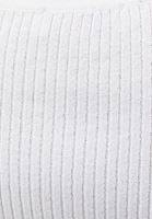 Bayan Beyaz Sıfır Yaka Triko Atlet