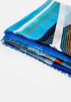 Bayan Çok Renkli Desenli İnce Şal