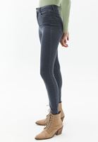 Women Grey High Rise Skinny Denim Pants