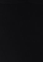 Bayan Siyah Sırt Detaylı Dikişsiz Bodysuit