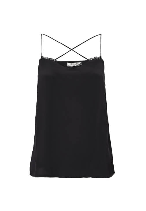 Dantelli Atlet ve Slim-Fit Pantolon Kombini