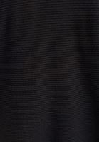 Bayan Siyah Oversize Triko Kazak ( TENCEL™ )