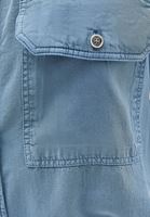 Bayan Mavi Cepli Loose-Fit Gömlek ( TENCEL™ )