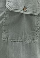 Bayan Yeşil Cepli Loose-Fit Gömlek ( TENCEL™ )