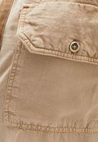 Bayan Bej Cepli Loose-Fit Gömlek ( TENCEL™ )
