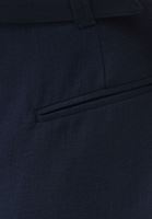 Bayan Lacivert Kemer Detaylı Şort ( TENCEL™ )