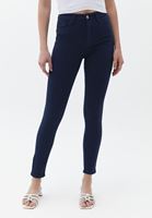 Bayan Lacivert Toparlayıcı Etkili Skinny Pantolon ( TENCEL™ )