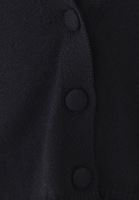 Bayan Siyah Düğmeli Triko Hırka