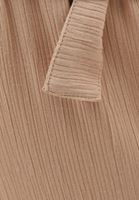 Bayan Bej Yüksek Bel Culotte Pantolon