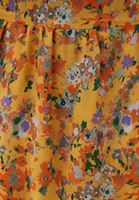 Bayan Çok Renkli Çiçekli Uzun Elbise