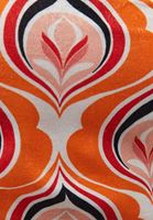 Bayan Çok Renkli Yırtmaçlı Midi Boy Elbise