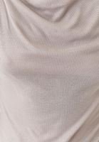 Bayan Bej Degaje Yaka Bluz