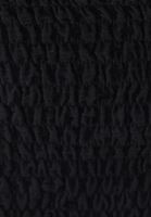 Bayan Siyah Ultra Yüksek Bel Yırtmaçlı Pantolon