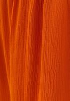 Bayan Turuncu Ultra Yüksek Bel Yırtmaçlı Pantolon