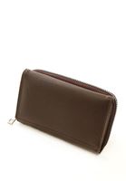 Bayan Kahverengi Çok Gözlü Cüzdan